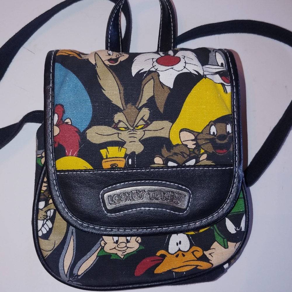 90s Looney Tunes mini backpack vintage cute purse